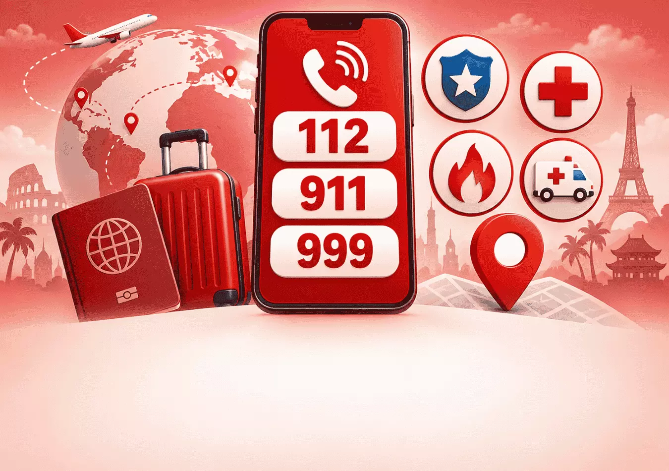 International Emergency Numbers for Tourists